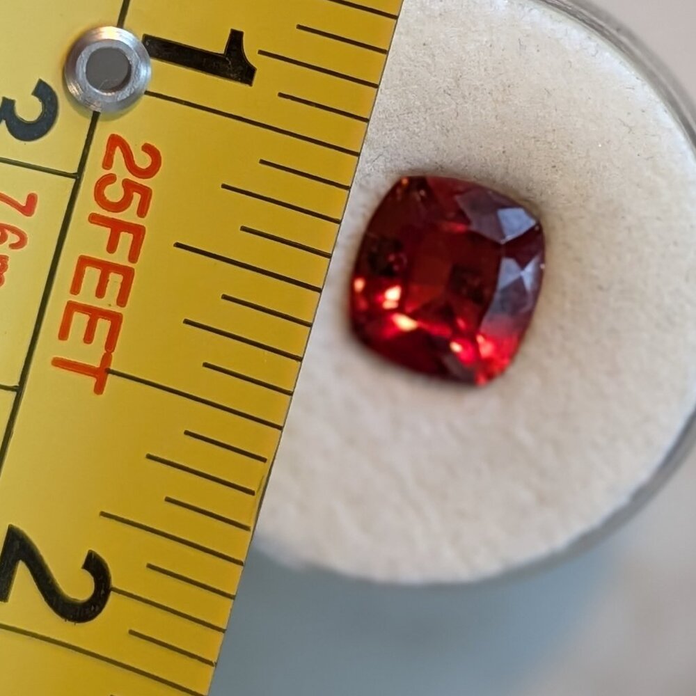 LOOSE 3.87ctw spessartite garnet gemstone
